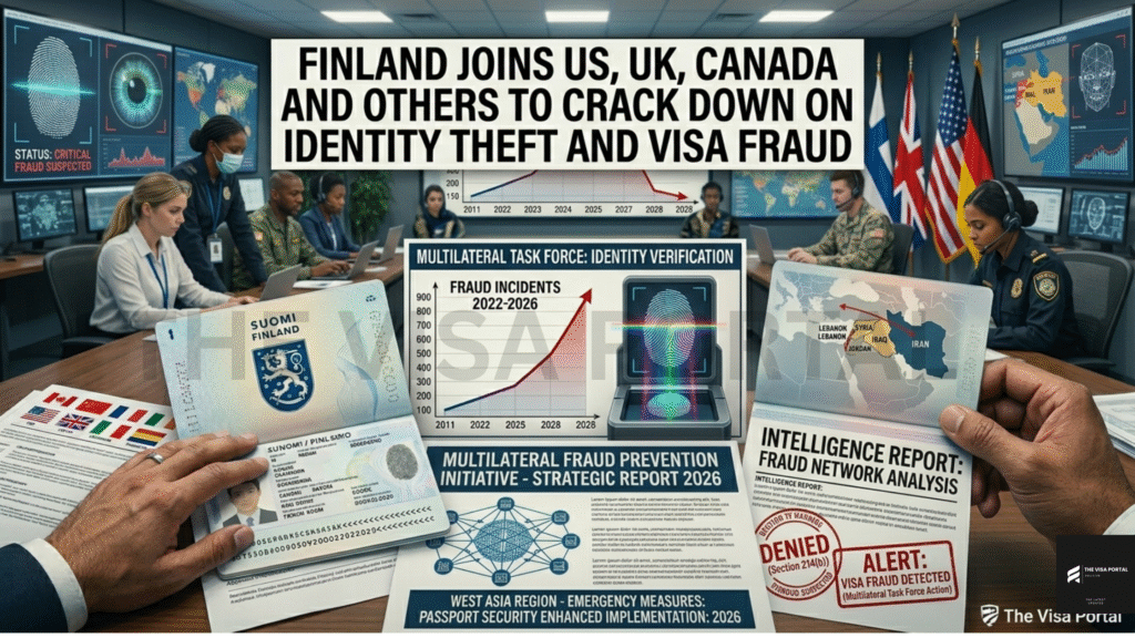 FINLAND JOINS US, UK, CANADA AND OTHERS TO CRACK DOWN ON IDENTITY THEFT AND VISA FRAUD