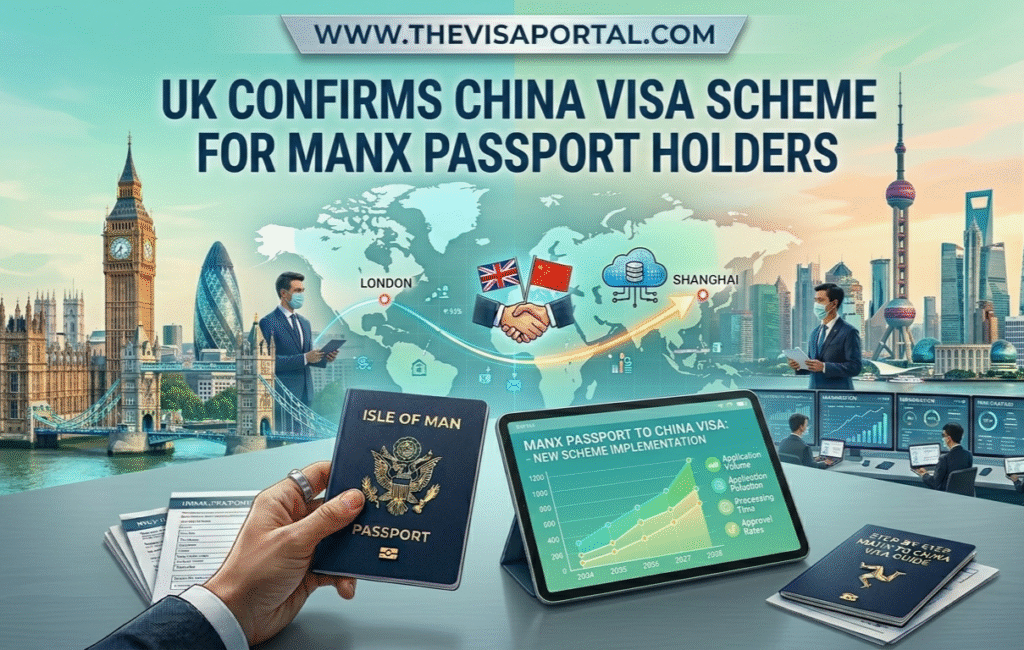 UK Confirms China Visa Scheme for Manx Passport Holders